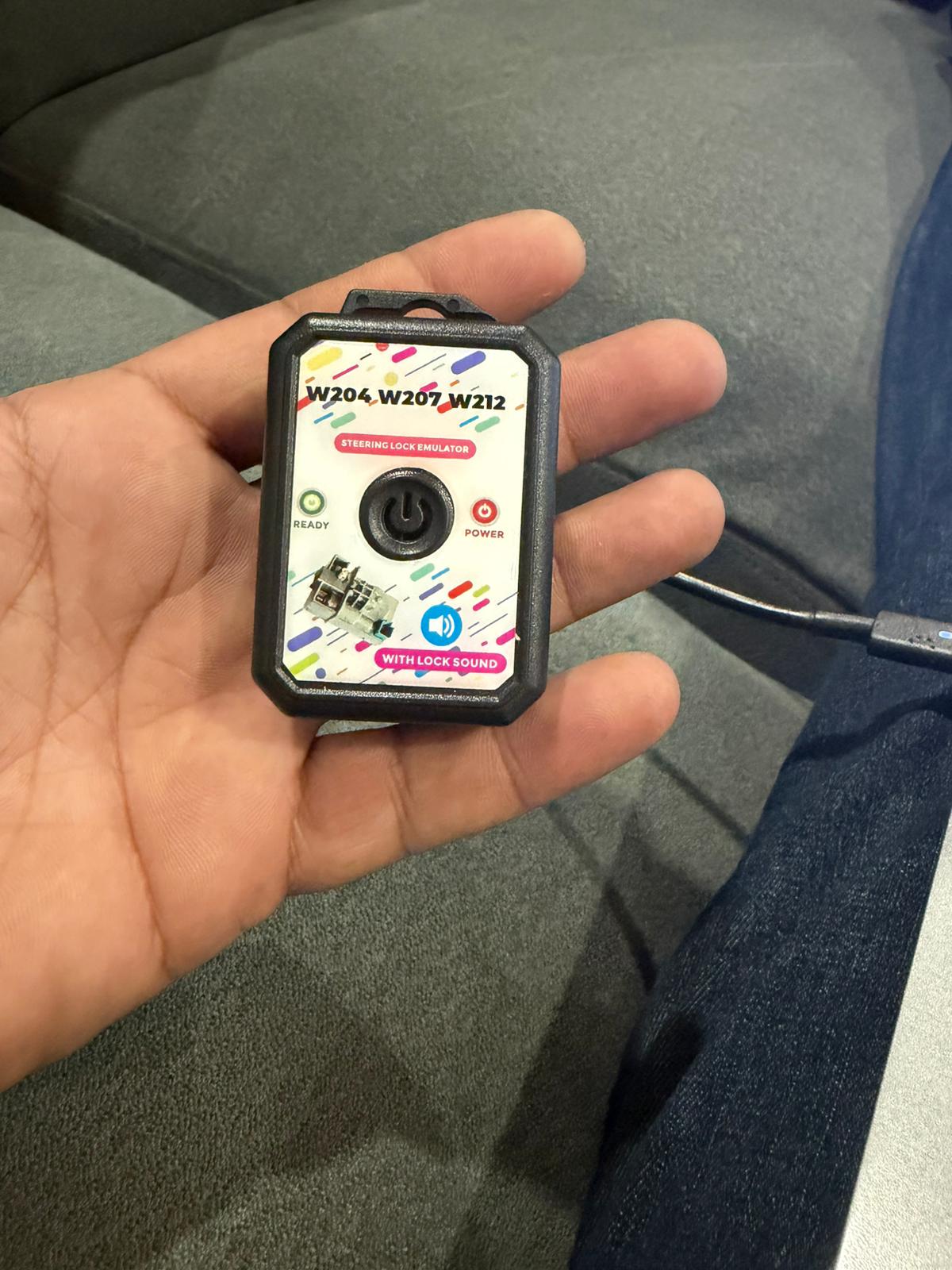Steering lock emulator